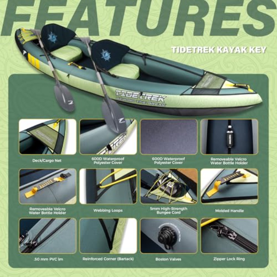 Inflatable Touring Kayak For L - огляд і ціна Fishing Kayak Inflatable