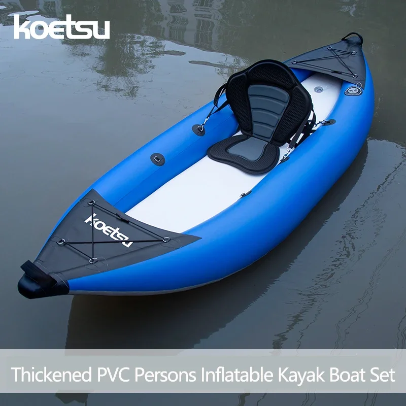 KOETSU 1-2 Persons Inflatable  - огляд і ціна Fishing Kayak Inflatable